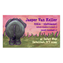Elephant Personal Business Card