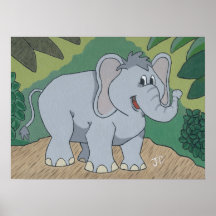 Elephant Poster
