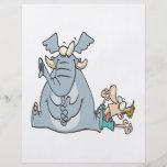 elephant sitting on my chest flyers