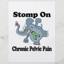 Elephant Stomp On Chronic Pelvic Pain Personalized Flyer