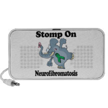Elephant Stomp On Neurofibromatosis iPod Speaker