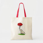 Elephant with Balloons Canvas Bags