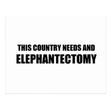 Elephantectomy Post Cards