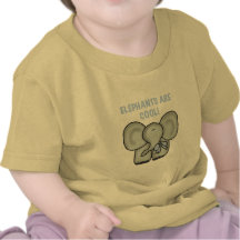 Elephants Are Cool Tshirts and Gifts