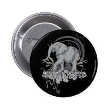 Elephants in Grey Buttons
