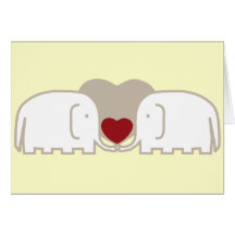 elephants love greeting cards