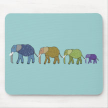 Elephants Never Forget Mousepad