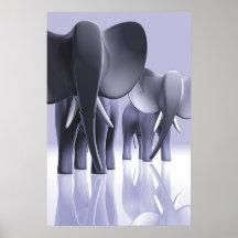 Elephants! Posters