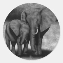 Elephants Stickers