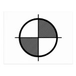 Elevation Symbol Postcard (dark)