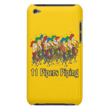 eleven pipers piping  11th day of christmas iPod touch cases