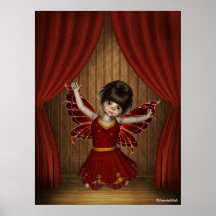 Elfin Fairy Keldie Poster