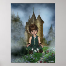 Elfin Irish Hollie Poster