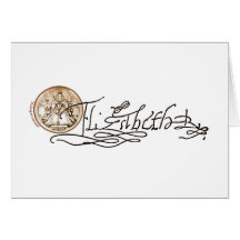 Elizabeth I Signature (Version 2) Cards