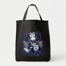 "Elizabeth" Persian Cat Gothic Angel Bag