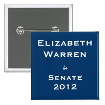 Elizabeth Warren for Senate Buttons