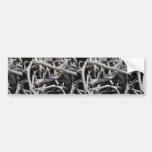 Elk antlers, Central Square, Jackson, Wyoming, U.S Bumper Stickers