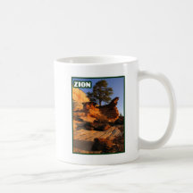 Elk Tracks Cabin Mug