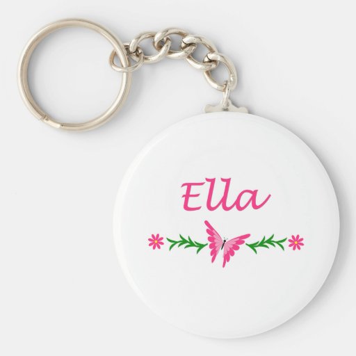 Ella (Pink Butterfly) Key Chains
