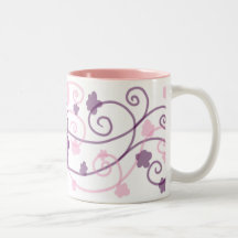 elle + lacie flower mug