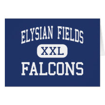 Elysian Fields Falcons Middle Houma Greeting Cards