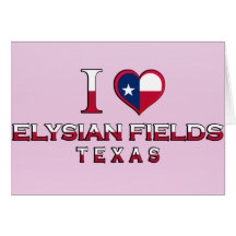 Elysian Fields, Texas Card