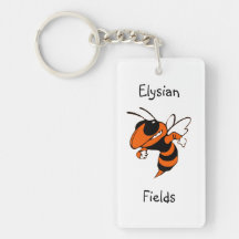 Elysian Fields Yellow Jackets Keychain