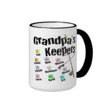 Email me FIRST for Grandpa's Keepers Gifts Coffee Mug