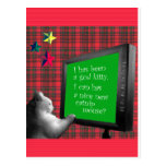 email to santa postcard