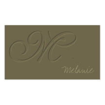 Emboss Business Card Template