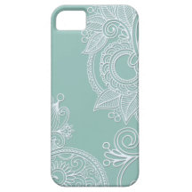 Embossed Paisley iPhone 5 Case