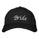 Embroider Gifts Bride Hat | Cap embroidered hats
