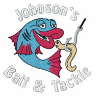 Embroidered Bait & Tackle Embroidered Shirt