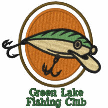 Embroidered Fishing Lure Tshirt