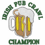 Embroidered Irish Pub Crawl Champion T-Shirt