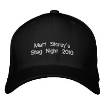 Embroidered Stag Hat Baseball Cap