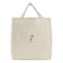 Embroidered Tote Bag