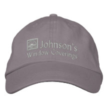 Embroidered Window Coverings Baseball Cap