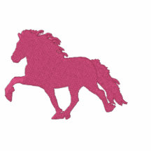 Embroidery  Icelandic ~ Pink