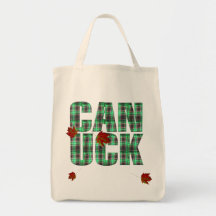 Emerald Canuck Plaid Bags