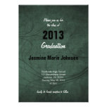 Emeraldtone 5x7 Photo Graduation Invitations