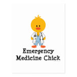 Emergency Medicine Chick Postcard
