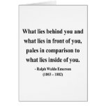 Emerson Quote 2a Greeting Card