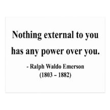 Emerson Quote 8a Post Card