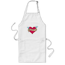 Emily - Custom Heart Tattoo T-shirts & Gifts Apron