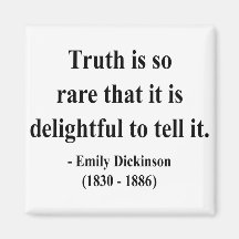 Emily Dickinson Quote 7a Refrigerator Magnets