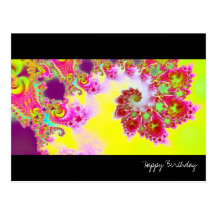 Emma's Garden V · Fractal Art · Monsoon Post Card
