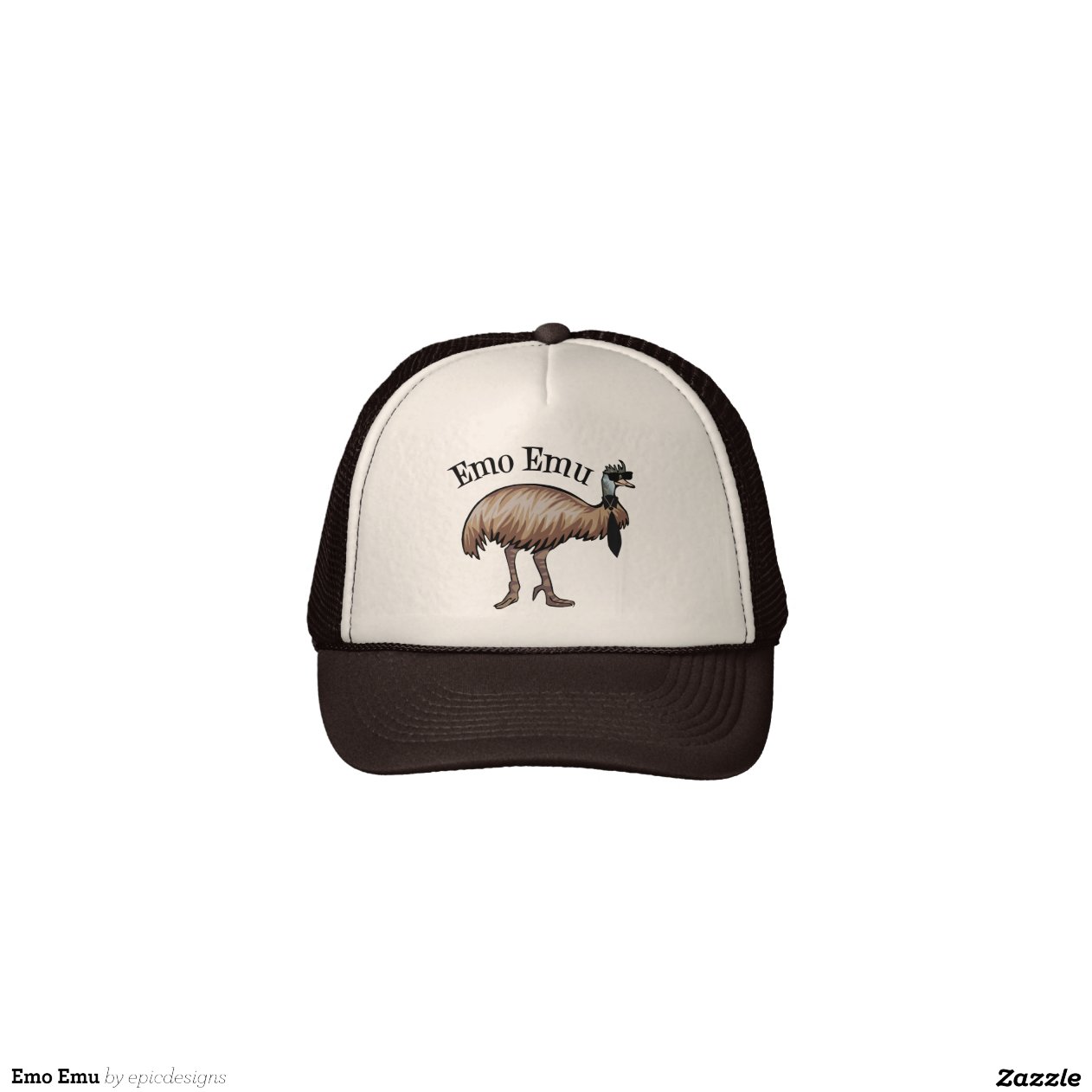 Emo Emu Cap Zazzle