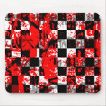 Emo Paint Splatter Mousepad