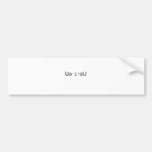 Emoticon: Dog Bumper Stickers
